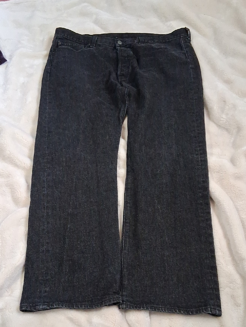 Levi's 501  Men's Black Straight Jeans